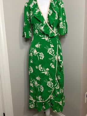Topshop | Dresses | Topshop Yellow Floral Dress | Poshmark